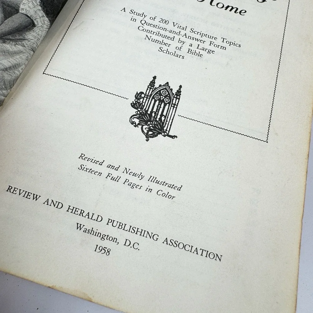 VTG 1958 Bible Readings For The Home Softcover Vital Scripture‎ Study Christian